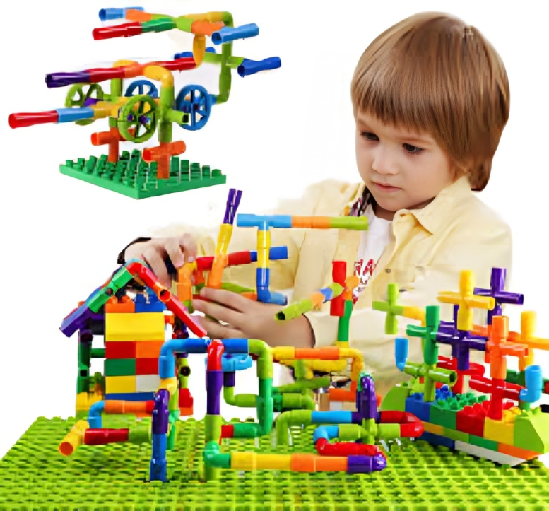 Pipe Building Blocks | Pipe Building Blocks for Kids | Hellobaby.Toys