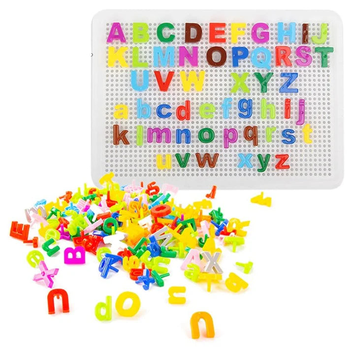 Alphabet ABC Words Peg Pegboard