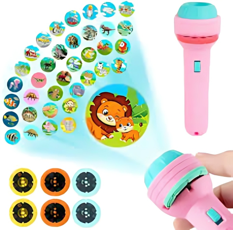 Kids Projector Torch | Kids Projector Flashlight | Hellobaby.Toys