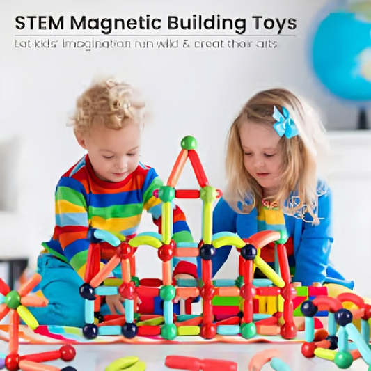 Magnetic Building Blocks | Building Blocks for Kids | Hellobaby.Toys