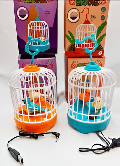 Musical Light Bird Cage | Talking Birds Cage | Hellobaby.Toys
