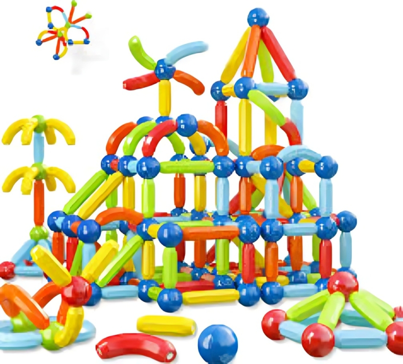 Magnetic Building Blocks | Building Blocks for Kids | Hellobaby.Toys