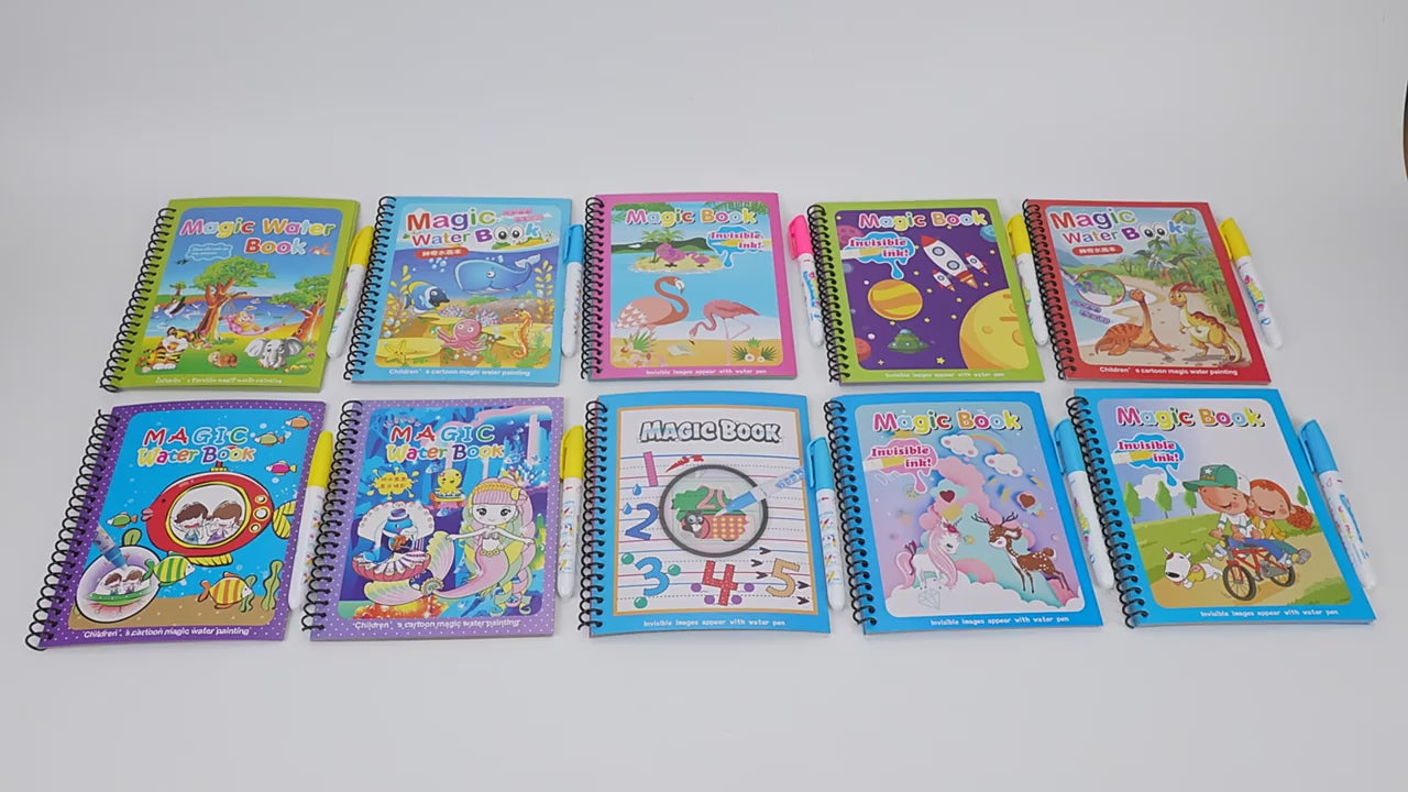 Magic Water Book | Magic Water Book for Kids | Hellobaby.Toys