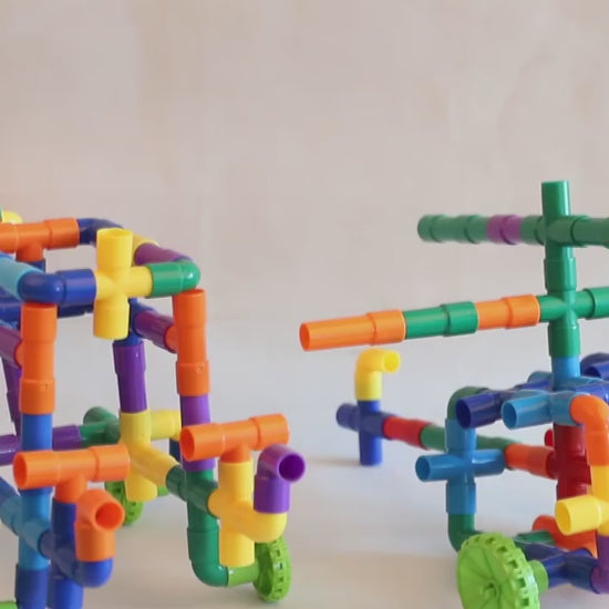 Kids Pipe Building Blocks | Pipe Building Blocks for Kids | Hellobaby.Toys